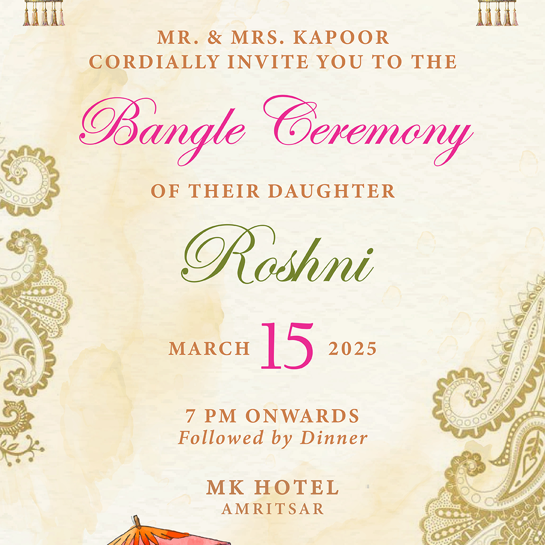 Kangan-e-Khaas Invite
